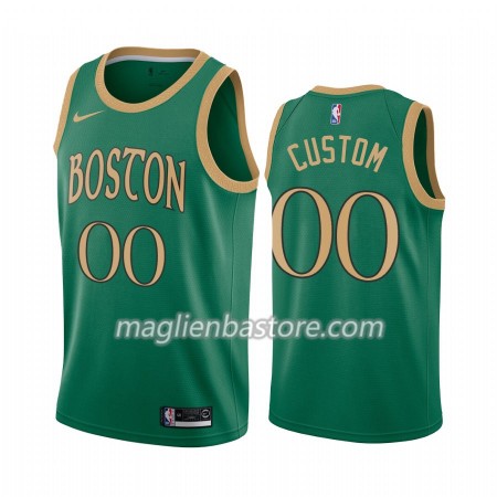 Maglia NBA Boston Celtics Personalizzate Nike 2019-20 City Edition Swingman - Uomo